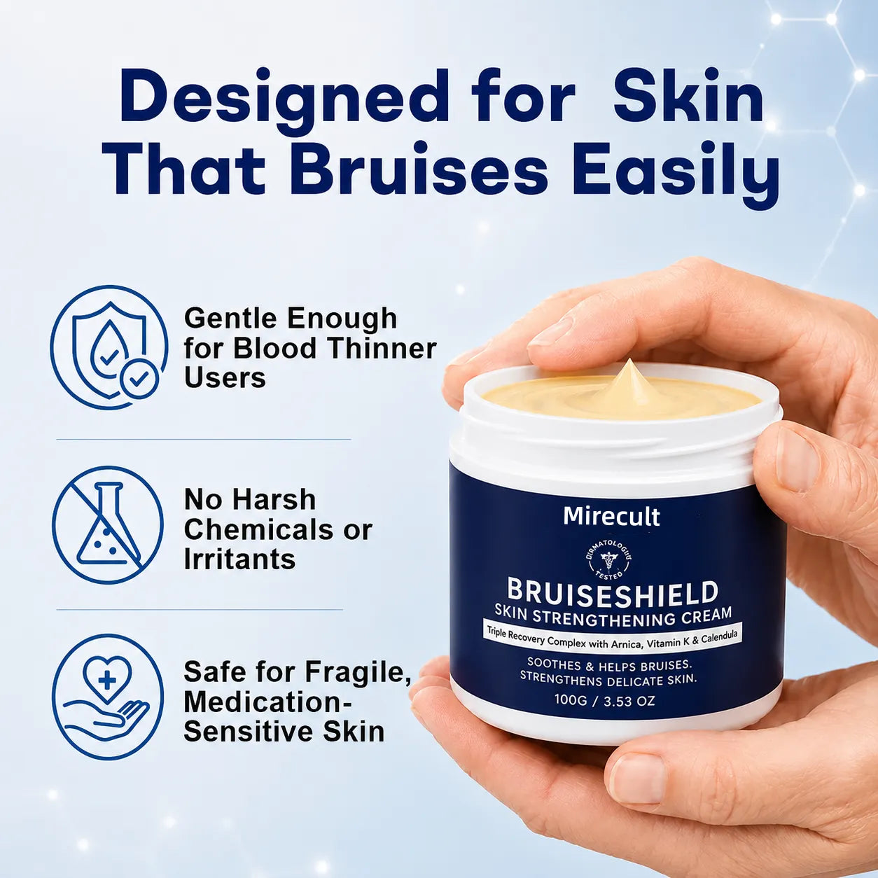 Mirecult® BruiseShield Skin Strengthening Cream Limited-time discount(89K+SOLD)