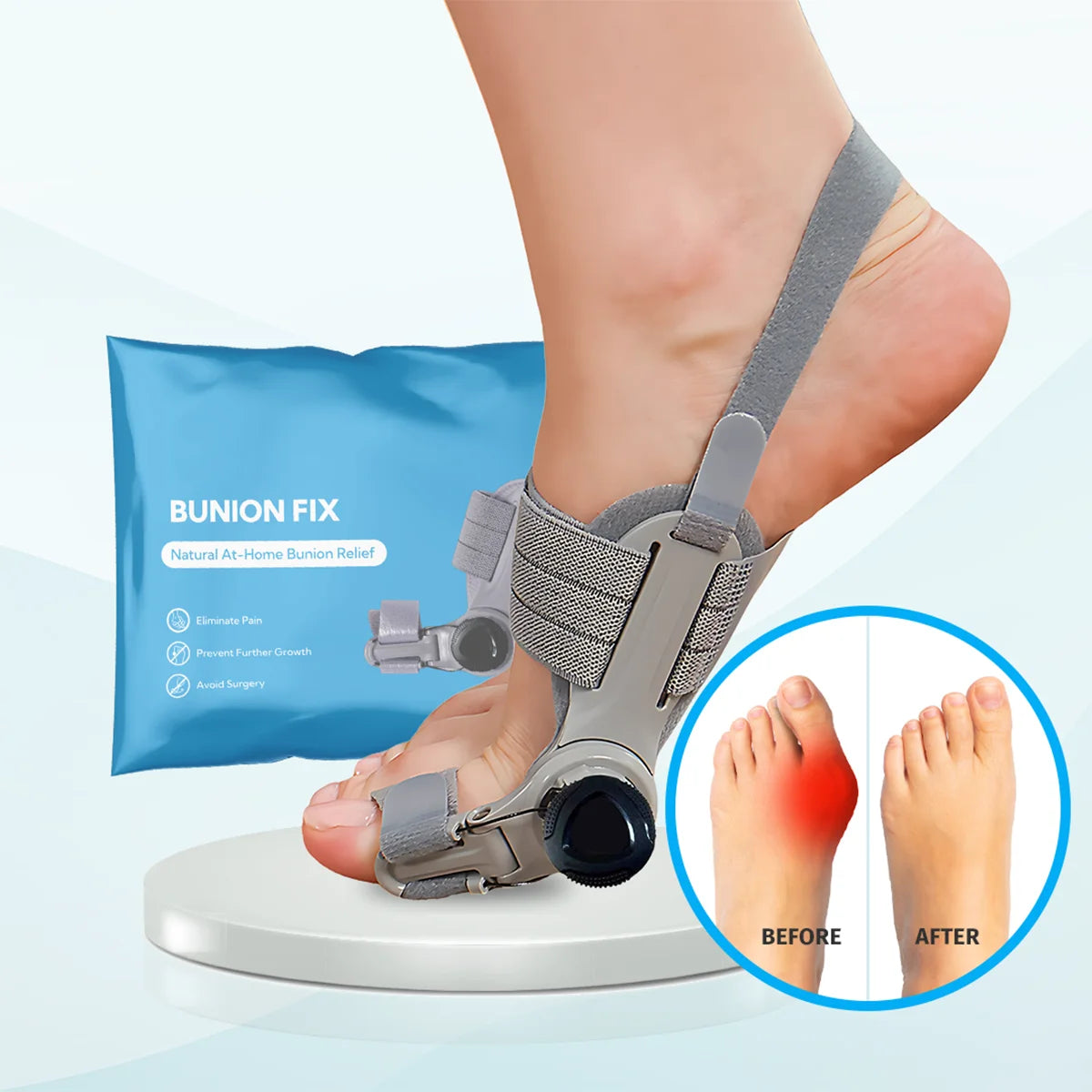 Bunion Corrector – Adjustable Toe Alignment Support for Daily Comfort