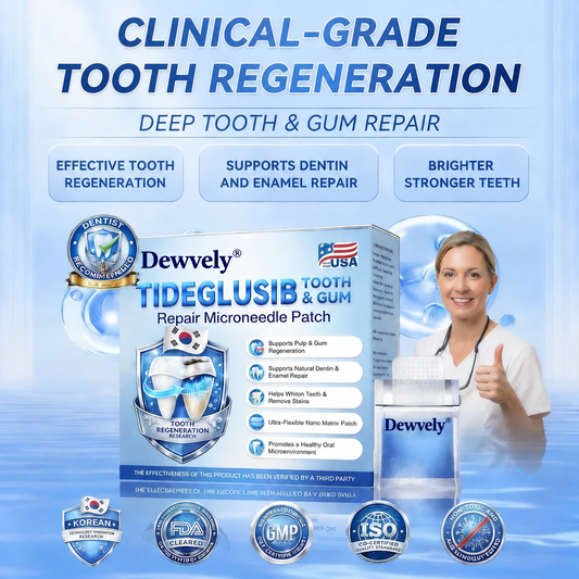 🦷 Tideglusib Fast‑Dissolving Tooth & Gum Repair Oral Strips ✨