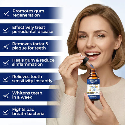 Mirecult® Oral Repair Drops|Supports Gum Health • Whitens Teeth • Removes Surface Stains