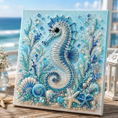🔥 49% OFF 🌊✨ Ocean Theme Pearl Art DIY Kit