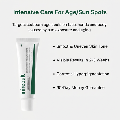 mirecult ™ Age Spot Cream 🔥Visibly diminishes the look of freckles.