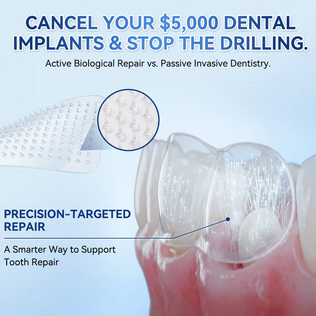 🦷 Tideglusib Fast‑Dissolving Tooth & Gum Repair Oral Strips ✨