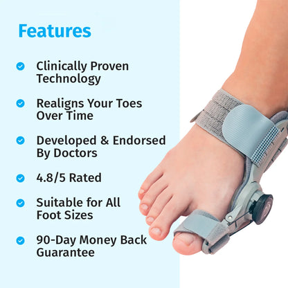 Bunion Corrector – Adjustable Toe Alignment Support for Daily Comfort