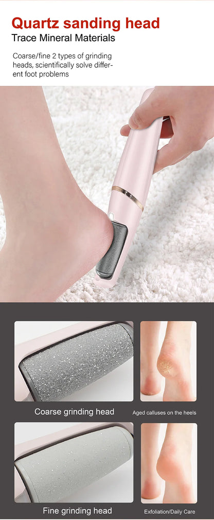 Flash Sale: 50% OFFRechargeable Electric Foot File Callus Remover with LED Display