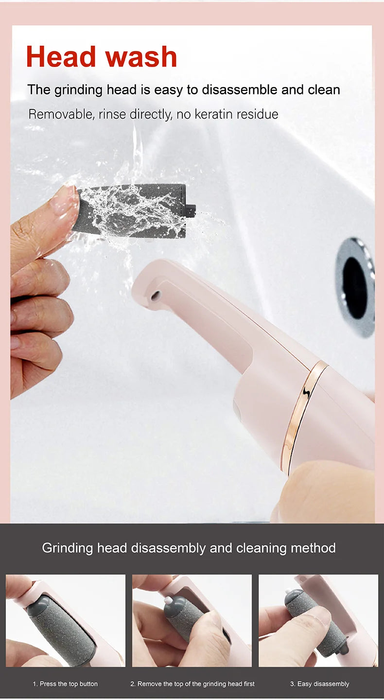 Flash Sale: 50% OFFRechargeable Electric Foot File Callus Remover with LED Display