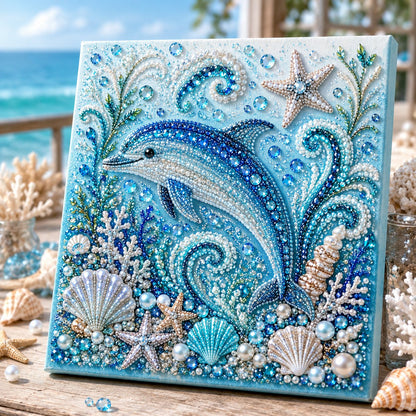 🔥 49% OFF 🌊✨ Ocean Theme Pearl Art DIY Kit