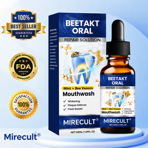 Mirecult® Oral Repair Drops|Supports Gum Health • Whitens Teeth • Removes Surface Stains