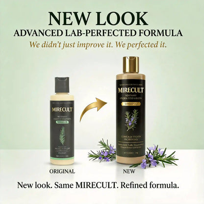 Mirecult🔥Organic Rosemary Shampoo | Reduces Breakage-Related Hair Loss