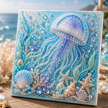 🔥 49% OFF 🌊✨ Ocean Theme Pearl Art DIY Kit