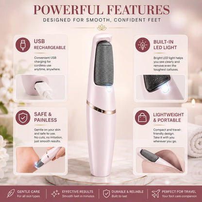 Flash Sale: 50% OFFRechargeable Electric Foot File Callus Remover with LED Display