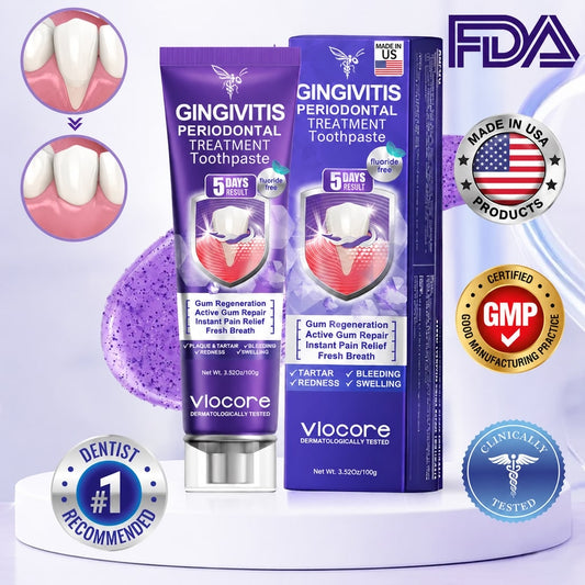 🦷VioCore Bee Venom Gingivitis & Periodontitis Treatment Toothpaste